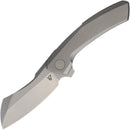 Vanguard Mini Cleaver Framelock Gray