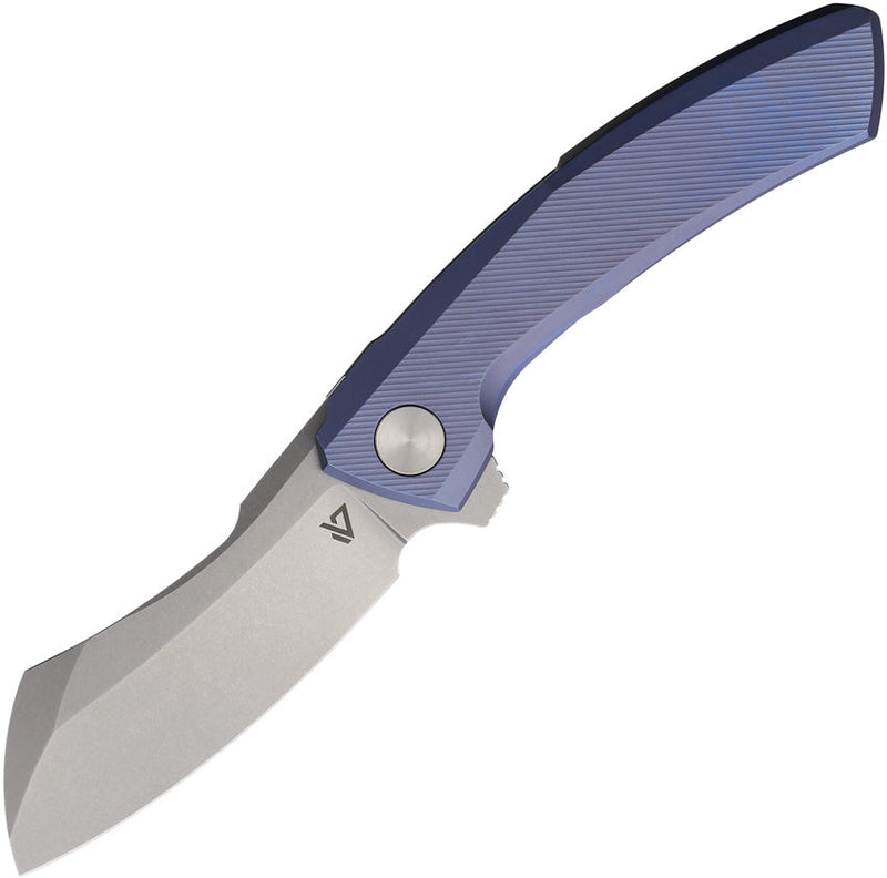 Vanguard Mini Cleaver Framelock Blue
