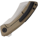 Vanguard Mini Cleaver Framelock Bronze