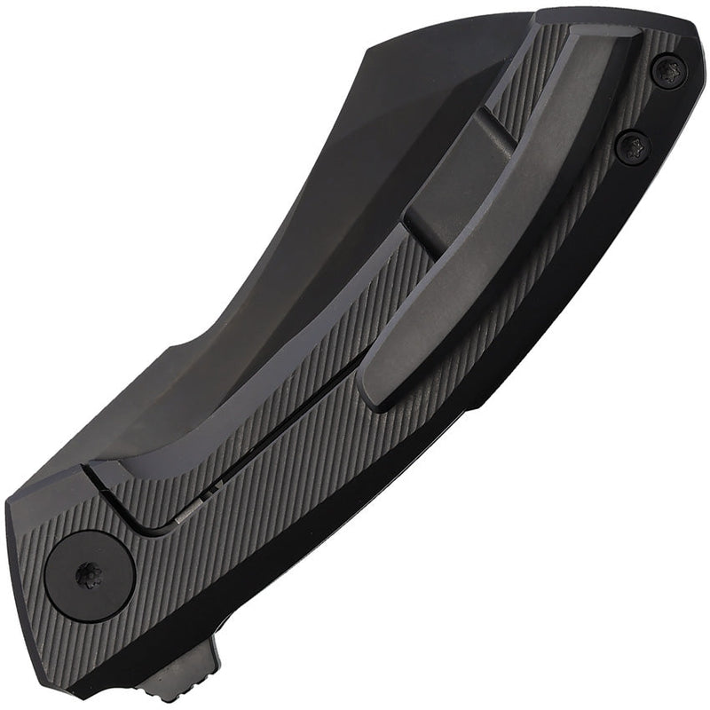 Vanguard Mini Cleaver Framelock Black