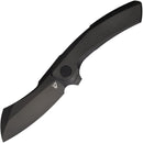 Vanguard Mini Cleaver Framelock Black