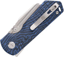 Vosteed Hedgehog Top Linerlock Blk/Blu