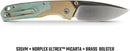 Vosteed Psyop 299 Top Linerlock Teal