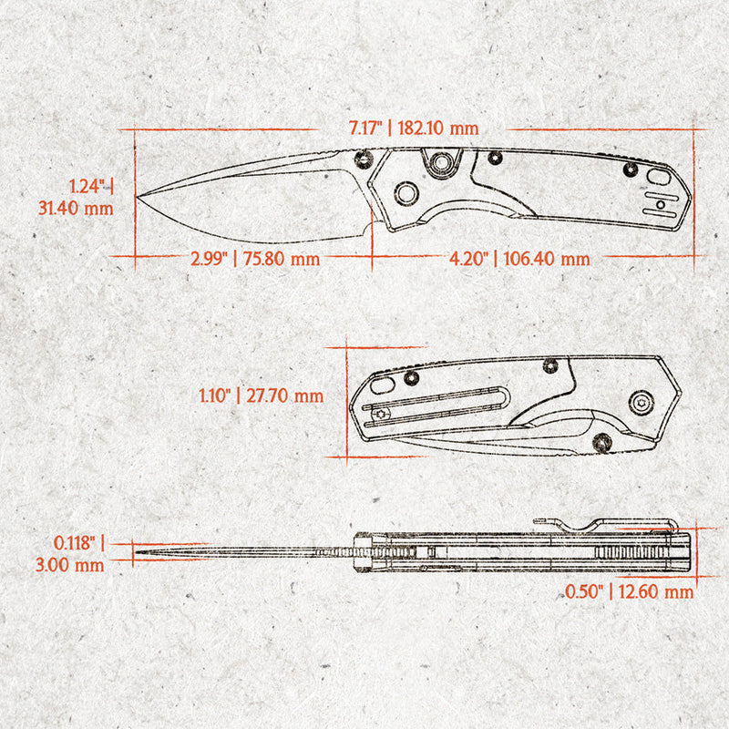 Vosteed Psyop 299 Top Linerlock Teal