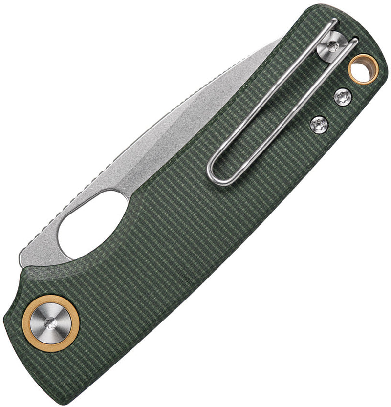 Vosteed Porcupine Top Linerlock Green