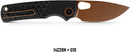 Vosteed Porcupine Top Linerlock Blk