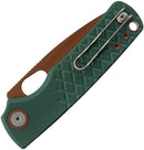 Vosteed Porcupine Top Linerlock Grn