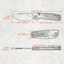 Vosteed Porcupine Top Linerlock Grn