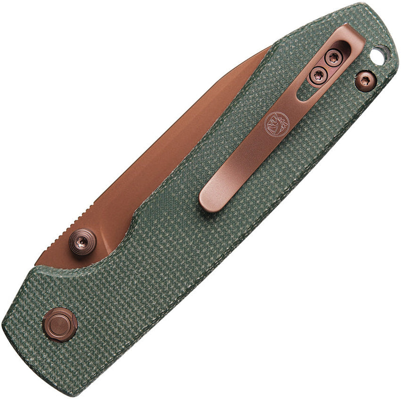 Vosteed Raccoon Top Linerlock Green