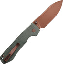 Vosteed Raccoon Top Linerlock Green