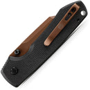 Vosteed Raccoon Top Linerlock Black