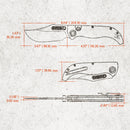 Vosteed Naga Top Linerlock Ocean Mic