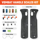 Vosteed Vombat Handle Scales CF