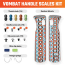 Vosteed Vombat Handle Scales Coral