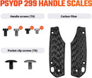 Vosteed Psyop 299 Handle CF Black