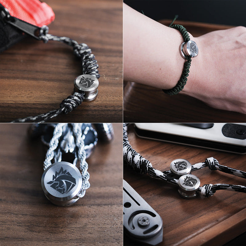 Vosteed Titanium Lanyard Bead