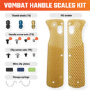 Vosteed Vombat Handle Scale Kit PEI