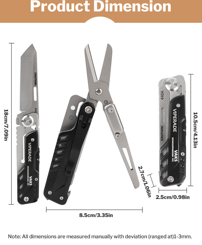 Viperade VAK5 Multi Function Knife