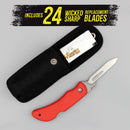 Wiebe Knives Red Fox Lockback Scalpel