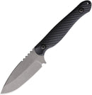 Wachtman Knife & Tool Eddy 2 Fixed Blade Black