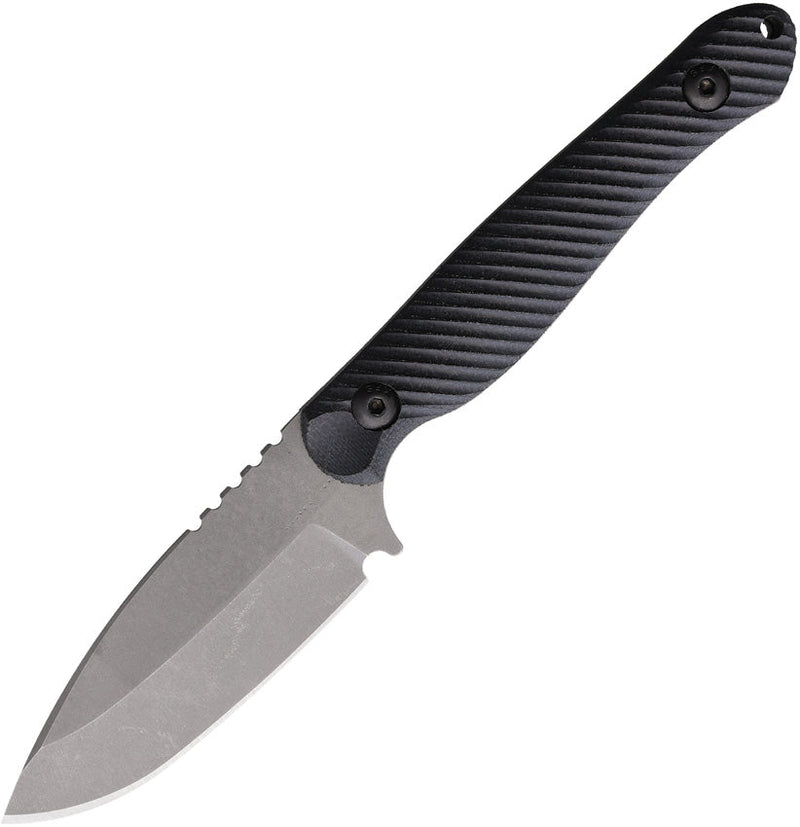Wachtman Knife & Tool Eddy 2 Fixed Blade Black