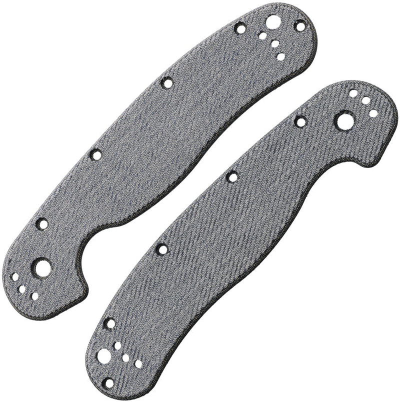 Way of Knife & EDC Gear House RAT 1 Scales Micarta Denim