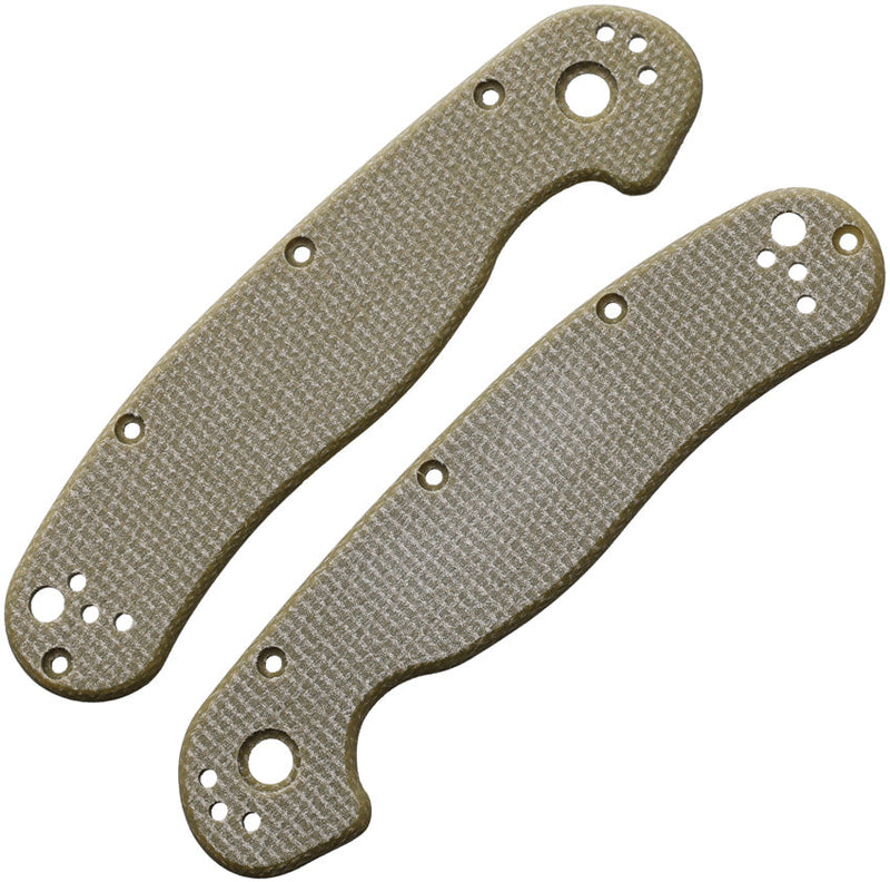 Way of Knife & EDC Gear House RAT 2 Scales Micarta OD