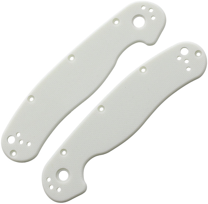 Way of Knife & EDC Gear House RAT 2 Scales G10 White