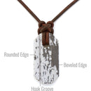 Wazoo Survival Gear Viking Whetstone Pendant