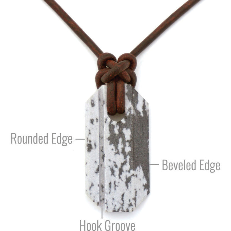 Wazoo Survival Gear Viking Whetstone Pendant