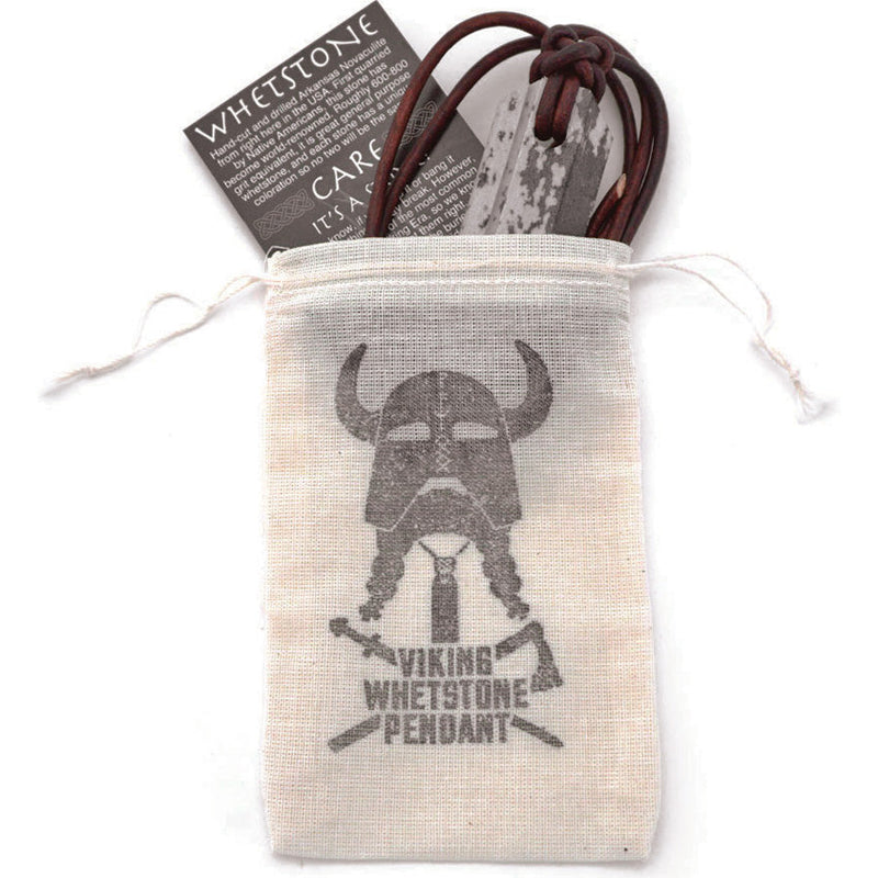 Wazoo Survival Gear Viking Whetstone Pendant