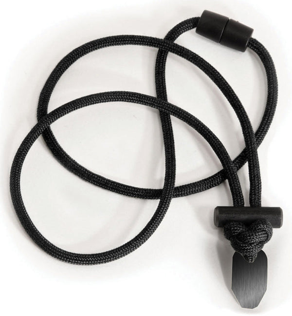Wazoo Survival Gear Firecraft Necklace Black