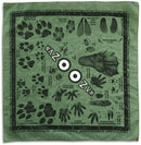 Wazoo Survival Gear Bandana Tracking Field Kit