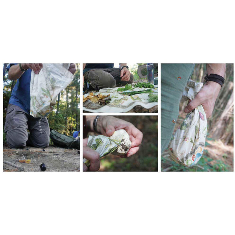 Wazoo Survival Gear Bandana Foraging Reference