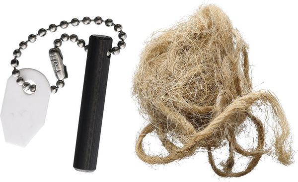 Wazoo Survival Gear Firestarter Keychain