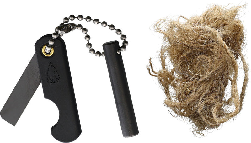 Wazoo Survival Gear Firestarter Keychain