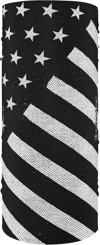 Zan Headgear Motley Tube Black And White