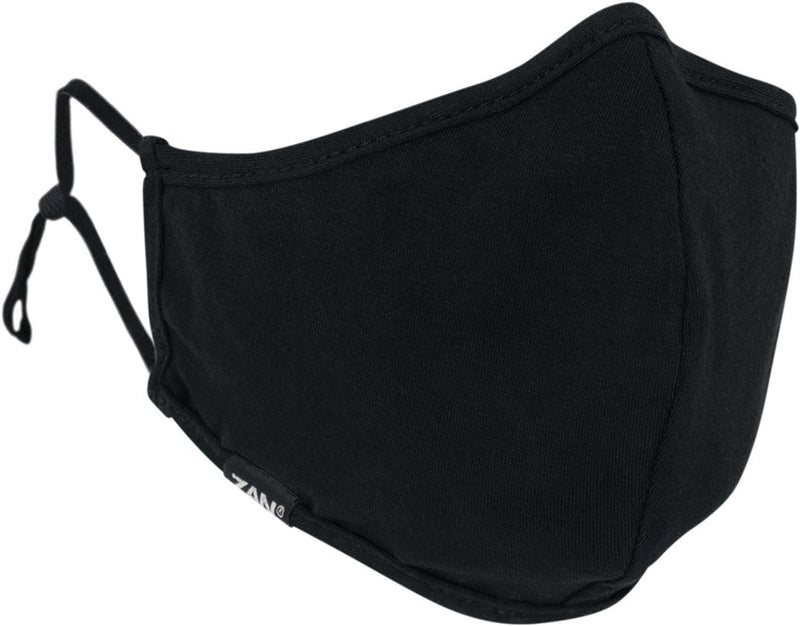Zan Headgear Adjustable Face Mask Black