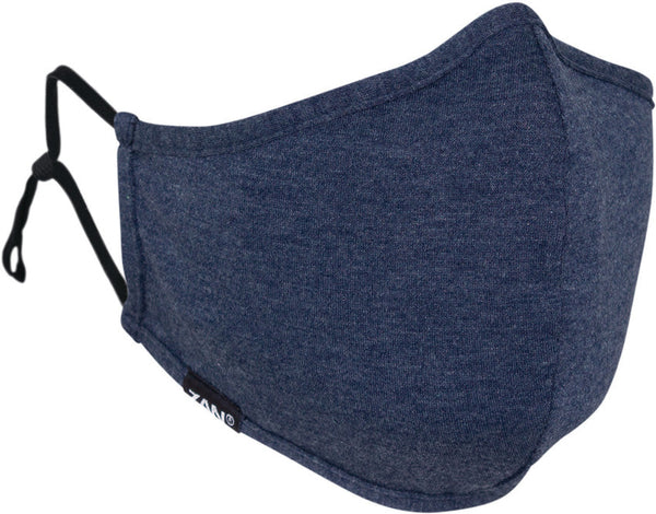 Zan Headgear Adjustable Face Mask Navy