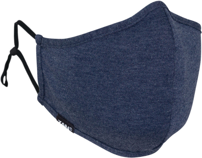 Zan Headgear Adjustable Face Mask Navy