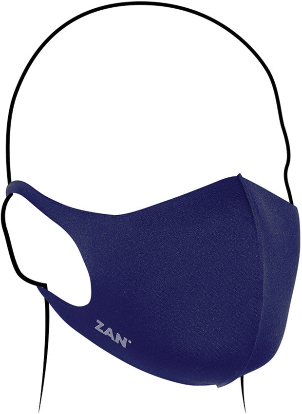 Zan Headgear Face Mask Navy Blue