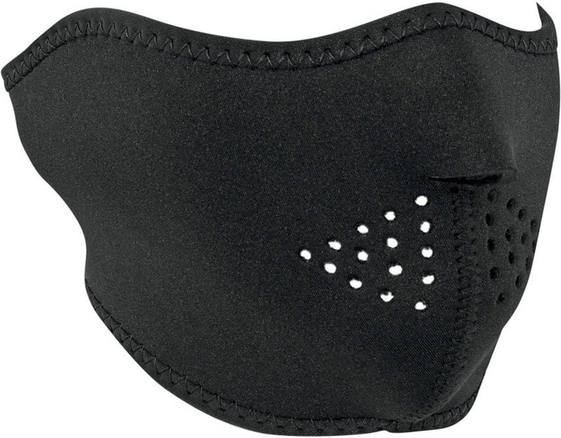 Zan Headgear Half Face Mask Black