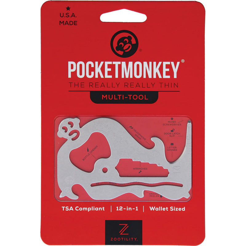 Zootility Pocket Monkey Basic Multi Tool