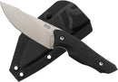 ZA-PAS Knives Ninja Fixed Blade Black