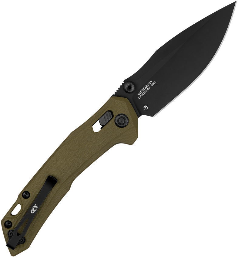 Zero Tolerance Duralock Olive G10