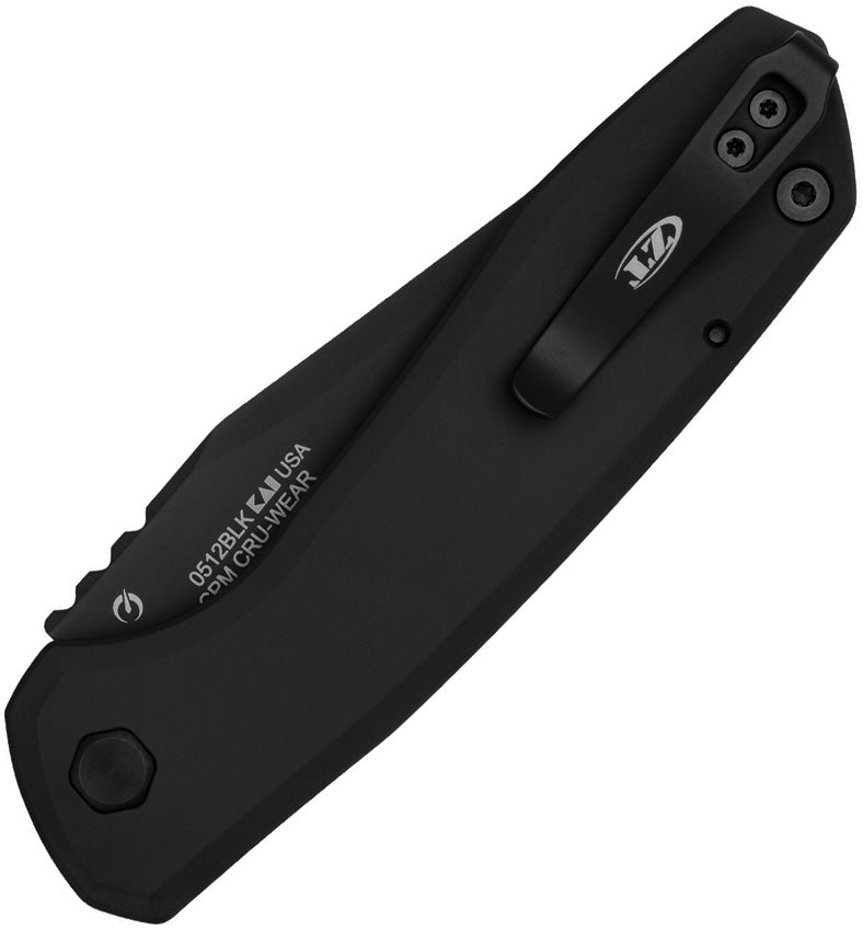 Zero Tolerance Auto 0512 Button Lock Black