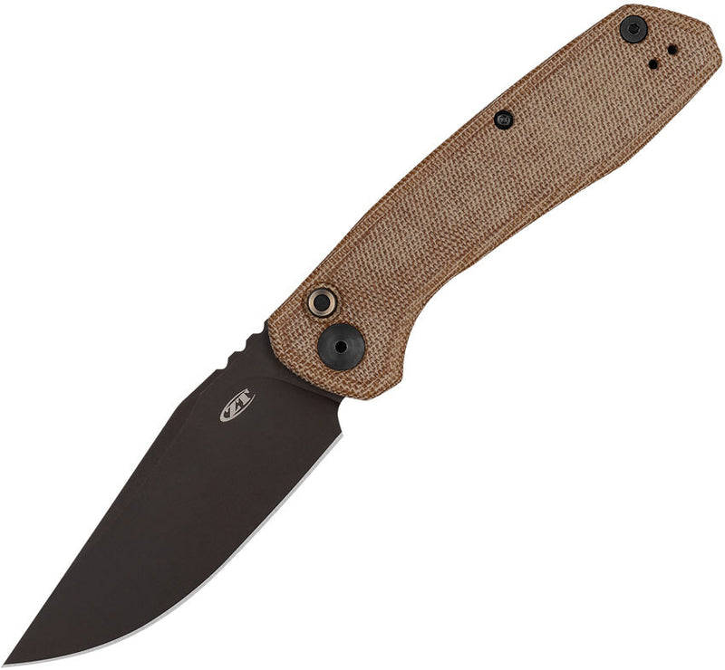 Zero Tolerance Auto 0512 Button Lock Brown