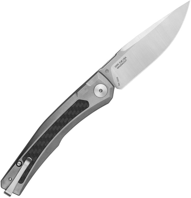 Zero Tolerance Auto 0556 Button Lock Ti/CF