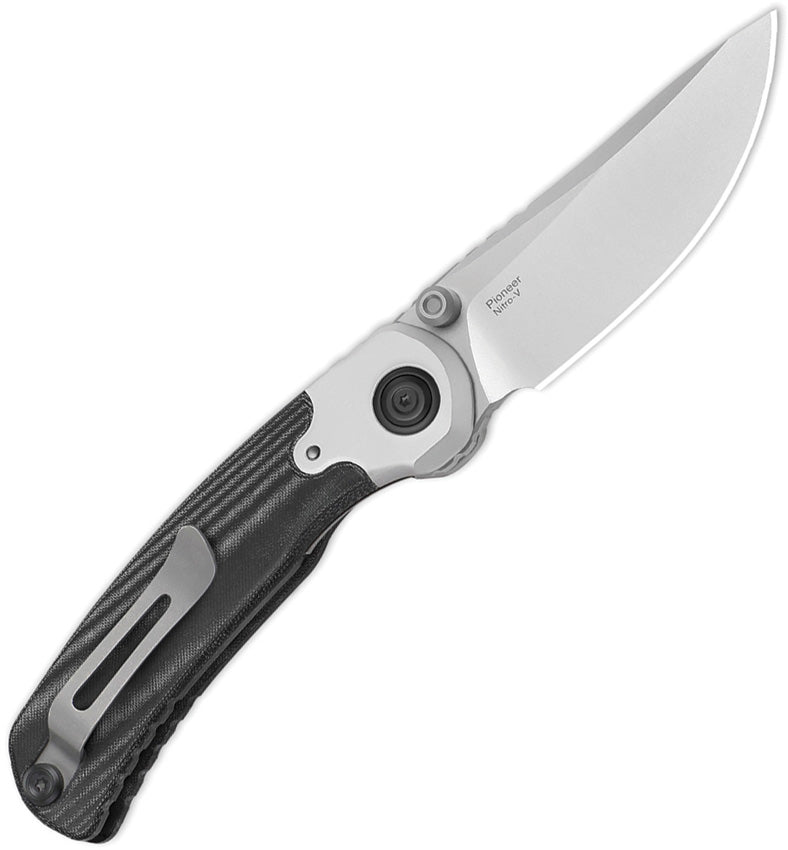 Kizer Cutlery Pioneer Linerlock Black Mic