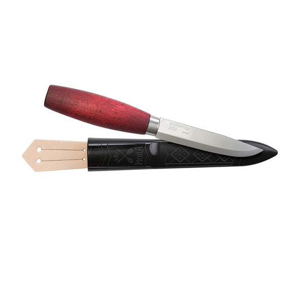 Morakniv® Classic No 2 - High Carbon Steel Blade - Red Ochr  13604